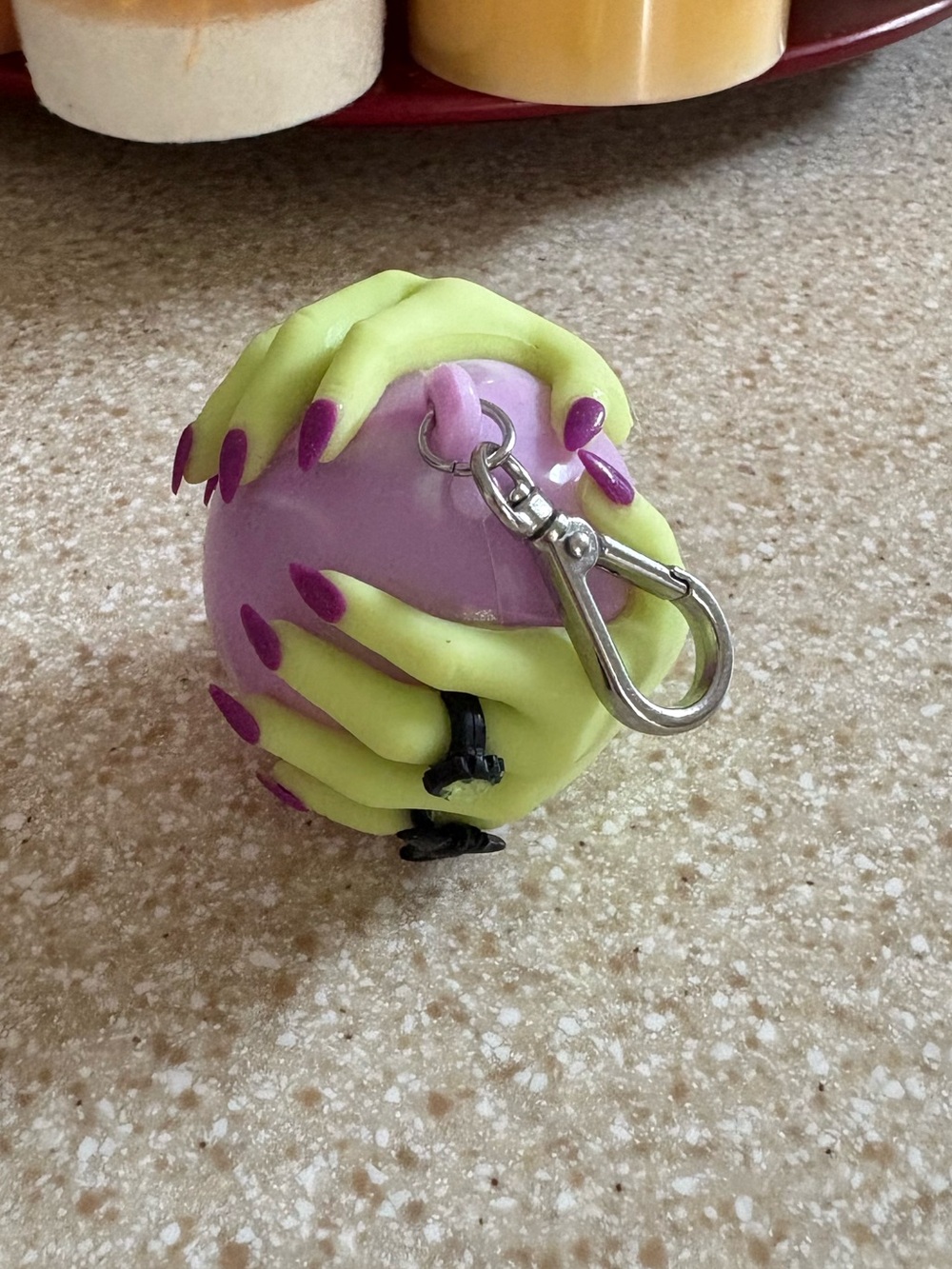Bath & Body Works Pocketbac Holder of Witch’s Hands With Claw Keychain
